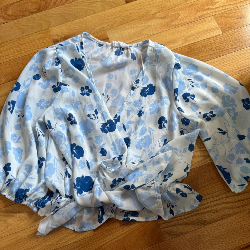floral top size s